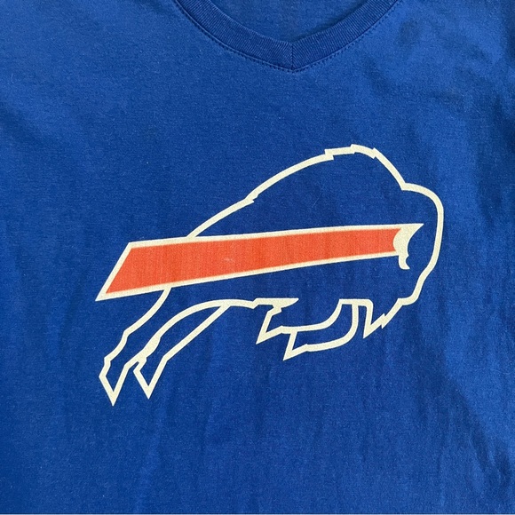 Josh Allen Fanatics Womens Size Small Long Sleeve Jersey T-Shirt Buffalo Bills - Picture 5 of 11